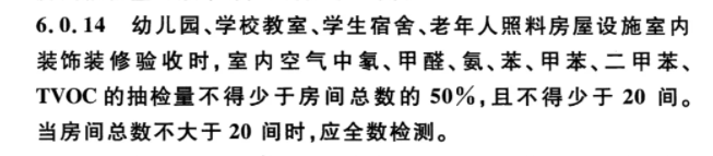 海南省學(xué)校室內(nèi)空氣檢測(cè)要求?。?！